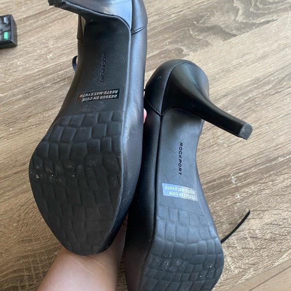 Peeptoe lace up stilettos rockport - Picture 4 of 4